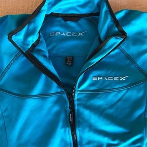 SpaceX Athletic Jacket Fleece - Blue